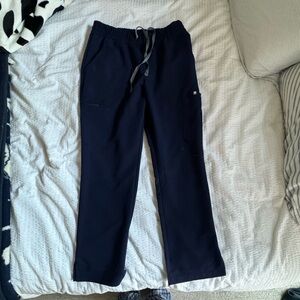 FIGS High Waisted Dowa Scrub Pants- Navy